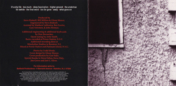 The Feelies : Only Life (CD, Album, No )