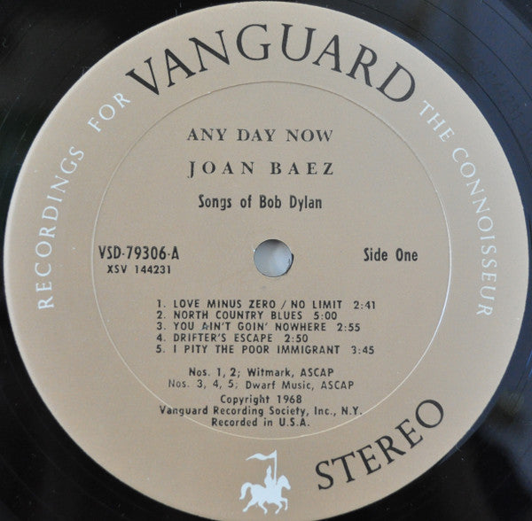 Joan Baez : Any Day Now (2xLP, Album, Gat)