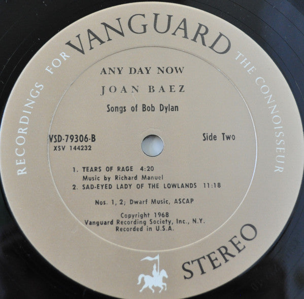 Joan Baez : Any Day Now (2xLP, Album, Gat)