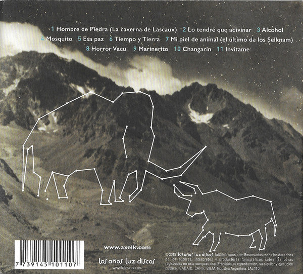Axel Krygier : Hombre de Piedra (CD, Album)