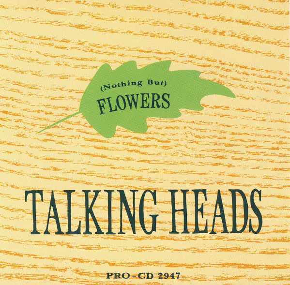 Talking Heads : (Nothing But) Flowers (CD, Single, Promo)