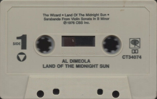 Al Di Meola : Land Of The Midnight Sun (Cass, Album, RE)