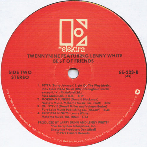 Twennynine Featuring Lenny White : Best Of Friends (LP, Album, AR)