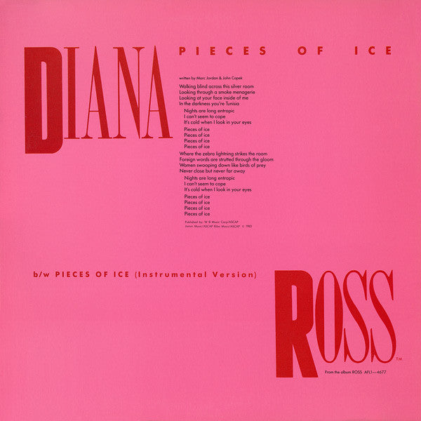Ross* : Pieces Of Ice (12")