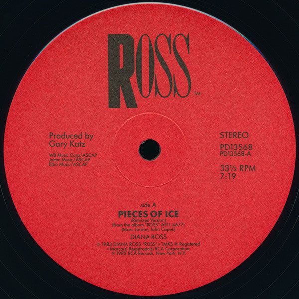 Ross* : Pieces Of Ice (12")