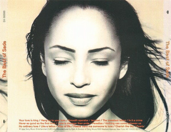 Sade : The Best Of Sade (CD, Comp)