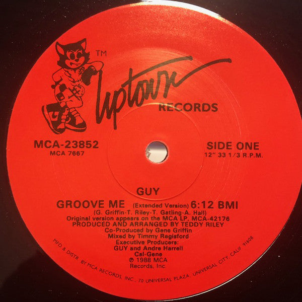 Guy : Groove Me (Extended Version) (12", Single, RE)