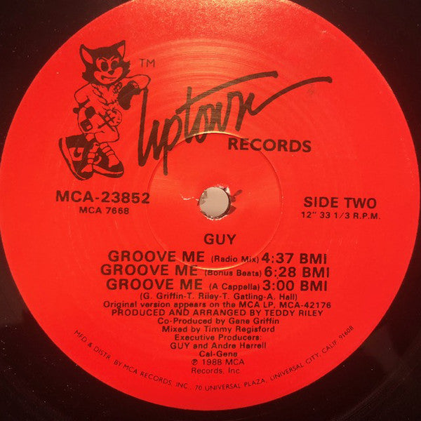Guy : Groove Me (Extended Version) (12", Single, RE)
