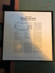 Engelbert Humperdinck (2), Max Rudolf Conducting The Orchestra Of The Metropolitan Opera Association Of New York, Chorus Of The Metropolitan Opera Association Of New York, Risë Stevens, Nadine Conner, Thelma Votipka, John Brownlee, Claramae Turner, Lillia : Hansel and Gretel (LP,Album,Mono)