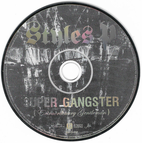 Styles P : Super Gangster (Extraordinary Gentleman) (CD, Album)