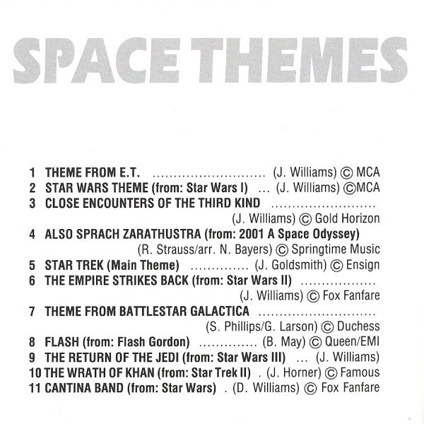 Various : Space Themes (CD, Comp)