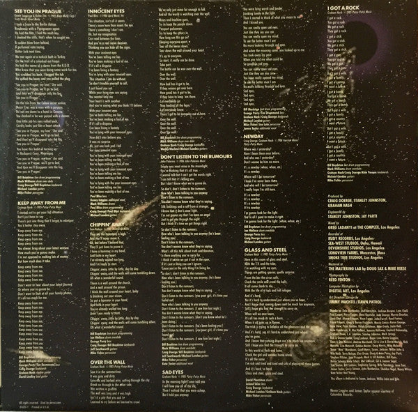 Graham Nash : Innocent Eyes (LP, Album, SP )