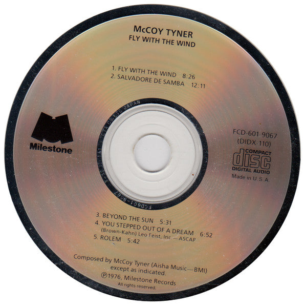McCoy Tyner : Fly With The Wind (CD, Album, RE)