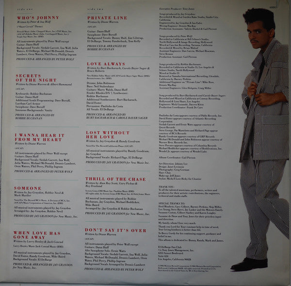 El DeBarge : El DeBarge (LP, Album, Pur)