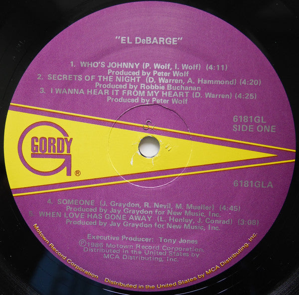 El DeBarge : El DeBarge (LP, Album, Pur)