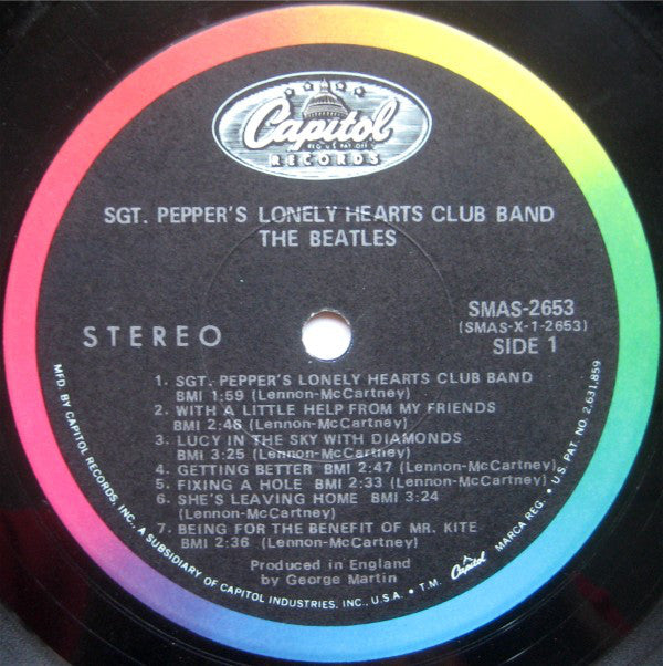 The Beatles : Sgt. Pepper's Lonely Hearts Club Band (LP, Album, Gat)