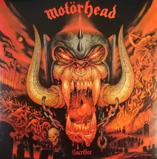 Motörhead : Sacrifice (LP, Album, RE)