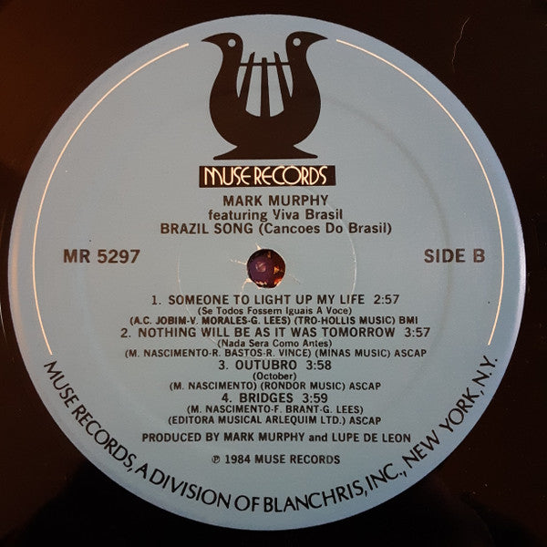 Mark Murphy Featuring Viva Brasil : Brazil Song - Cancoes Do Brasil (LP)