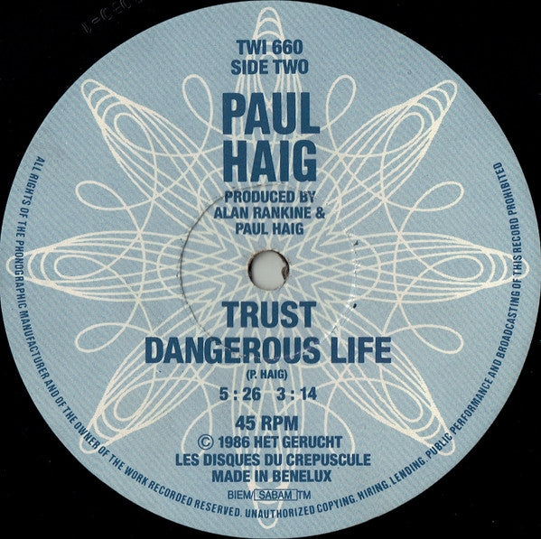 Paul Haig : Love Eternal (12", Single)