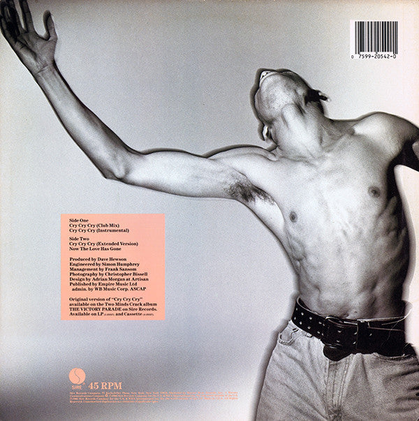 Two Minds Crack : Cry Cry Cry (12", Maxi, All)