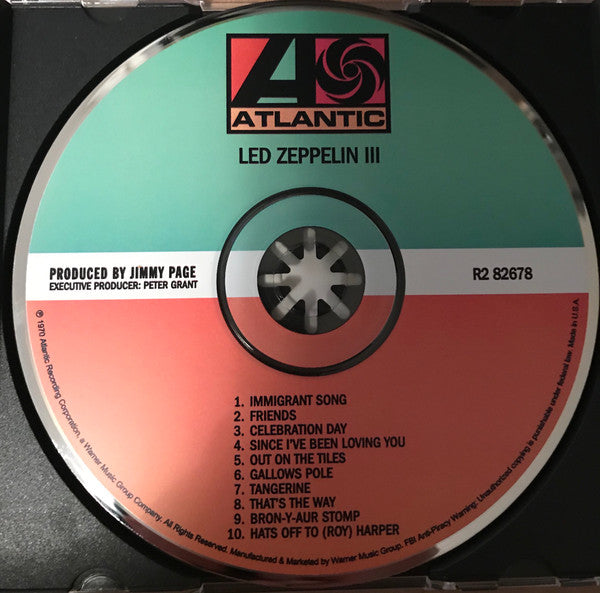 Led Zeppelin : Led Zeppelin III (CD, Album, RE)