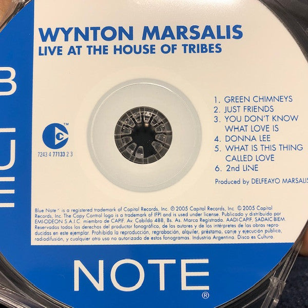 Wynton Marsalis : Live At The House Of Tribes (CD, Album)