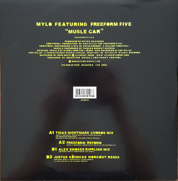 Mylo Featuring Freeform Five : Muscle Car (12", Single)