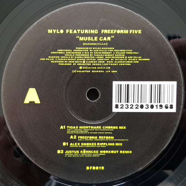 Mylo Featuring Freeform Five : Muscle Car (12", Single)