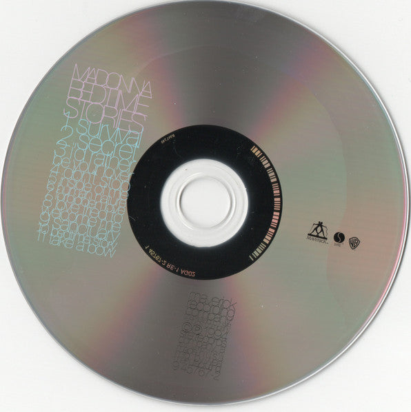 Madonna : Bedtime Stories (CD, Album, RP)