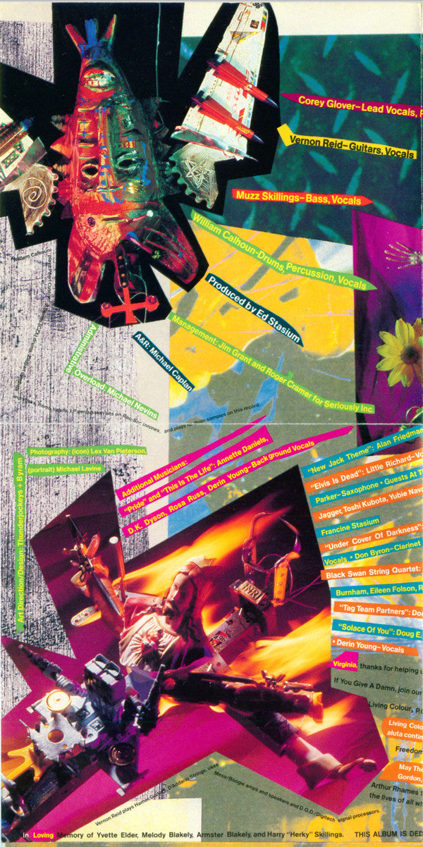 Living Colour : Time's Up (CD, Album)