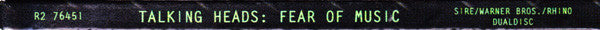 Talking Heads : Fear Of Music (Hybrid, DualDisc, Album, RM, Multichannel)