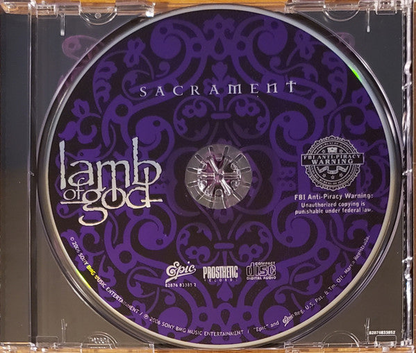 Lamb Of God : Sacrament (Album)