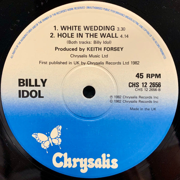 Billy Idol : White Wedding (12",Single)
