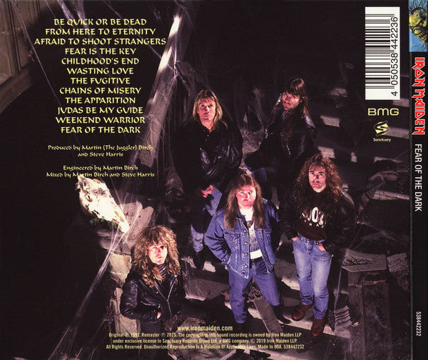 Iron Maiden : Fear Of The Dark (Album,Reissue,Remastered)