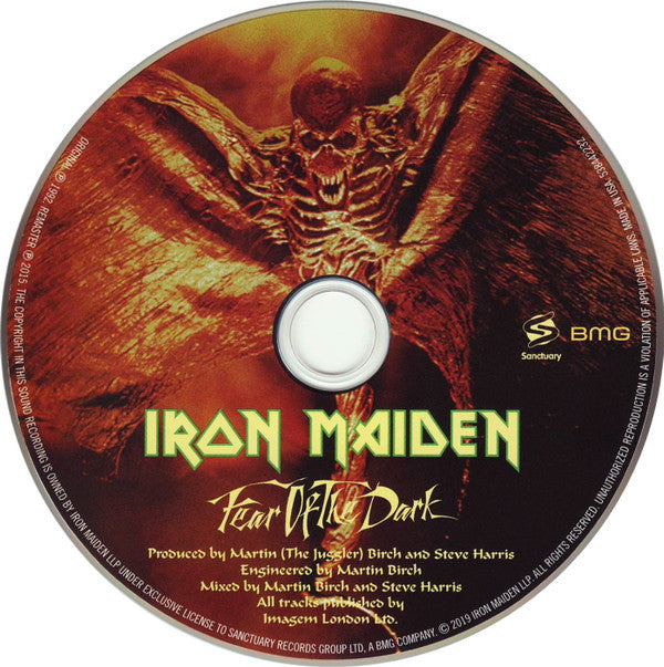 Iron Maiden : Fear Of The Dark (Album,Reissue,Remastered)