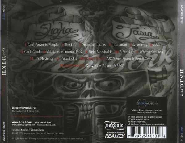 Prodigy : H.N.I.C. Pt. 2 (CD, Album, Enh)
