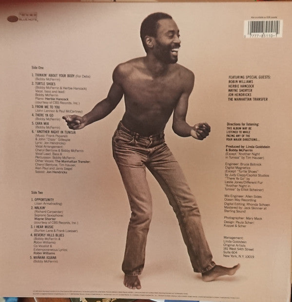 Bobby McFerrin : Spontaneous Inventions (LP, Album)