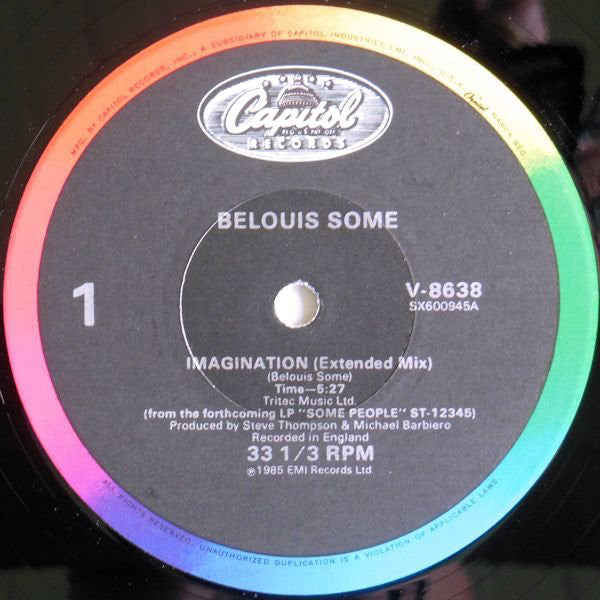 Belouis Some : Imagination (12")