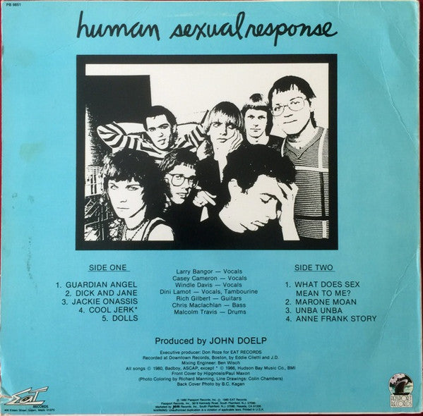Human Sexual Response : Fig. 14 (LP, Album, Hub)