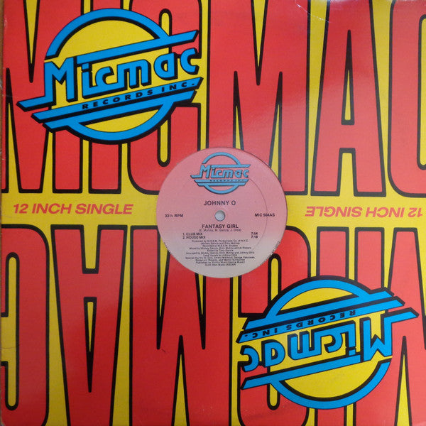 Johnny O : Fantasy Girl (12", RE, 166)