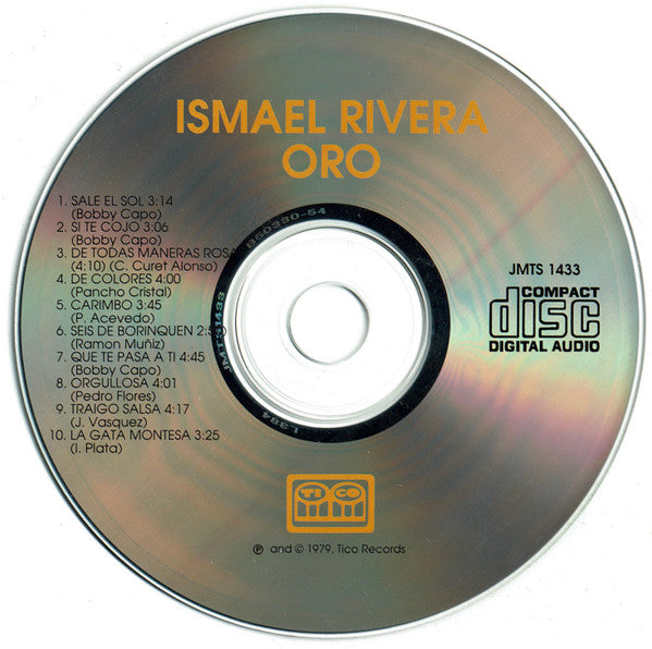 Ismael Rivera : Oro (CD, Comp, RE)