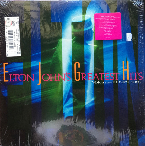 Elton John : Greatest Hits Volume III, 1979-1987 (LP, Comp)