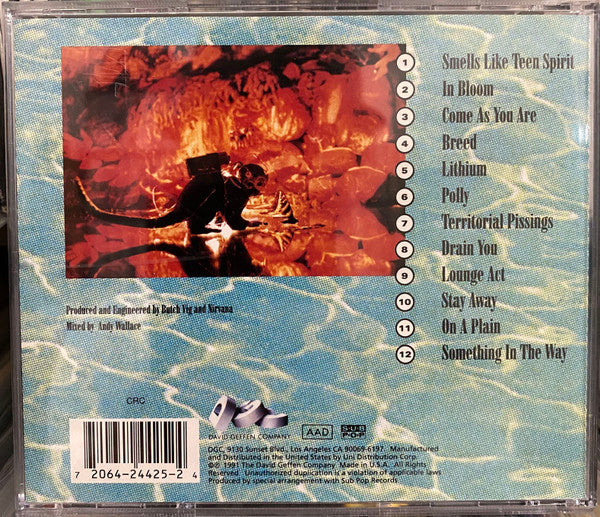 Nirvana : Nevermind (CD, Album, Club, CRC)