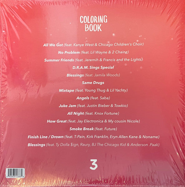 Chance The Rapper : Coloring Book (2xLP, Album, Red)