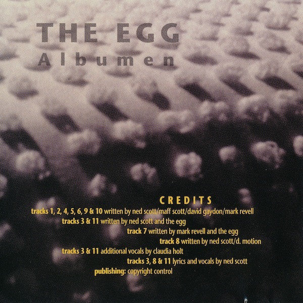 The Egg : Albumen (CD, Album)