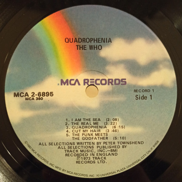 The Who : Quadrophenia (2xLP, Album, RE, Gat)
