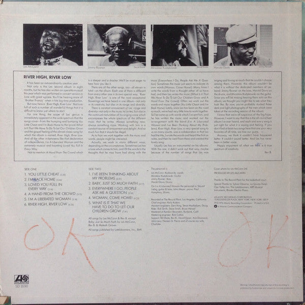Les McCann : River High, River Low (LP, Album, PRC)