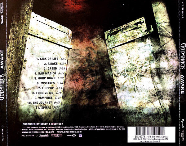 Godsmack : Awake (CD, Album, Club, Enh, RE)