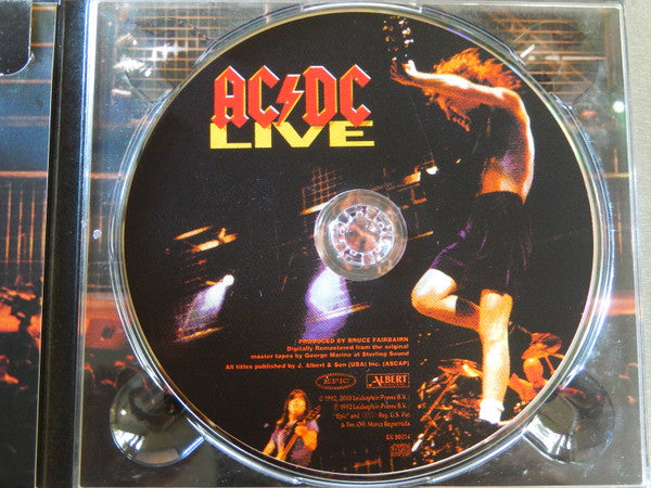AC/DC : Live (CD, Album, RE, RM, Dig)