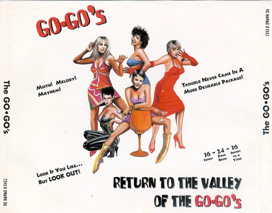 Go-Go's : Return To The Valley Of The Go-Go's (2xCD, Comp)